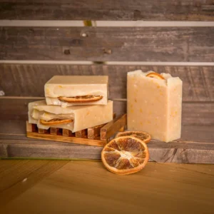 Citrus Orange Goat Milk Soap Bar (110g)